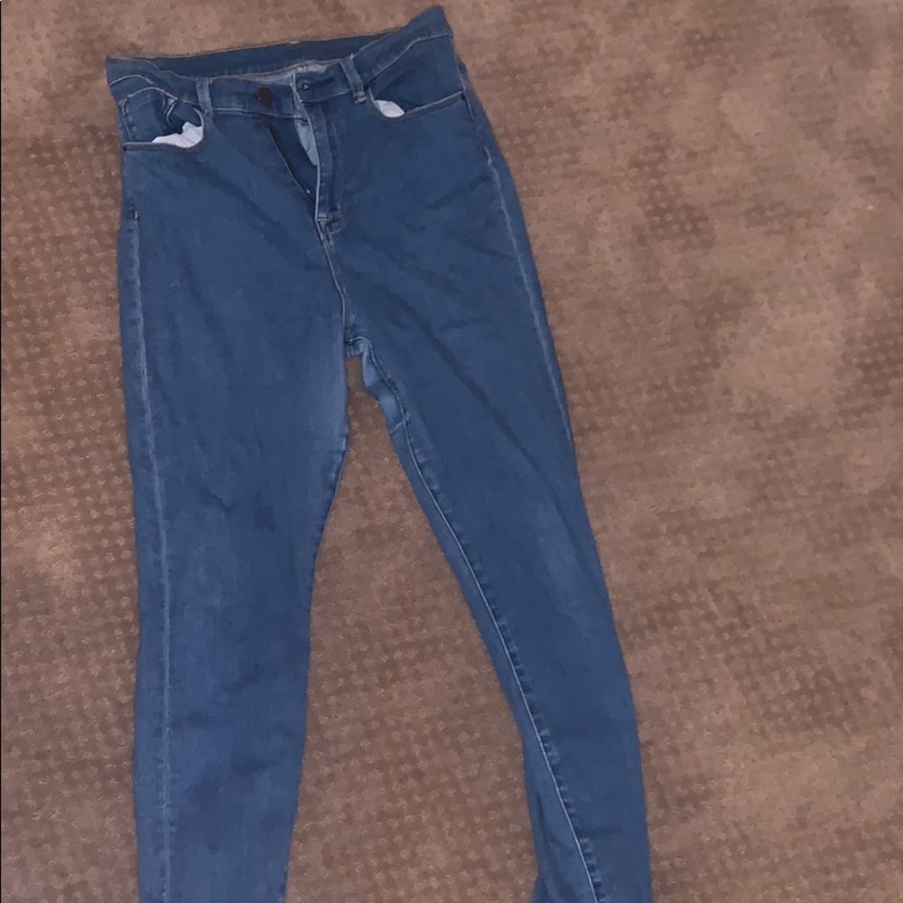 Blue Ankle Jeans